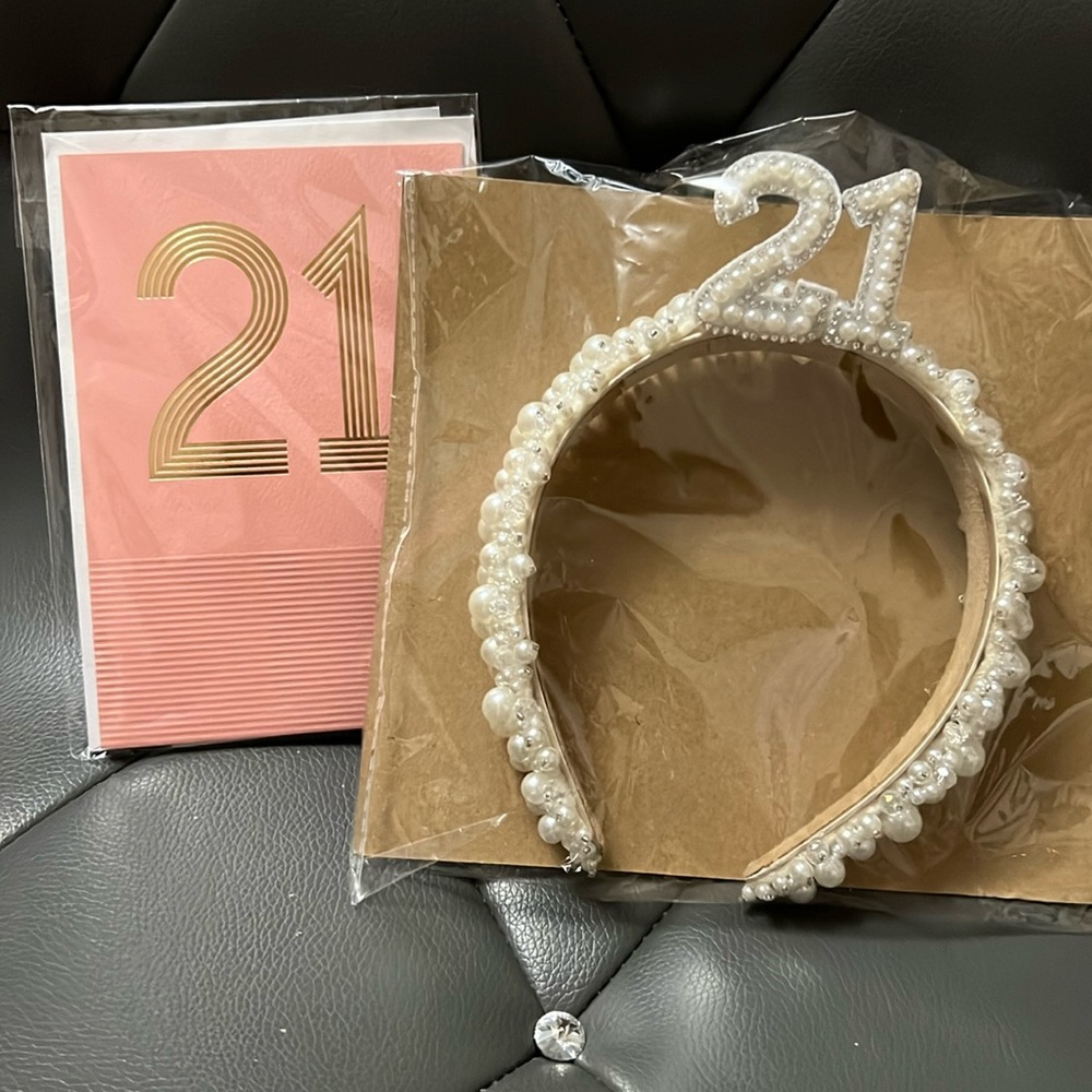 21 Headband (comes with card for free)